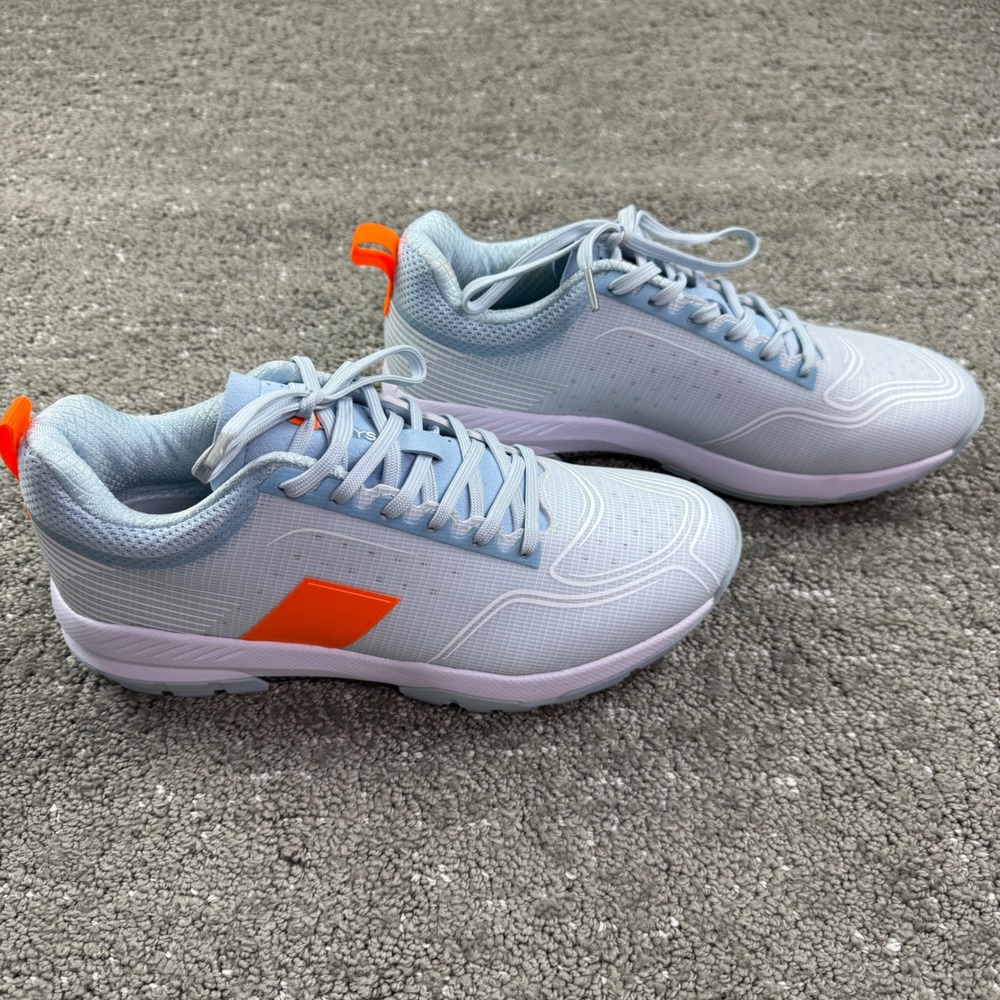 Grays Mens Field Hockey Turf Shoes US 8.5 Gray Orange NWOT Athletic Cleats